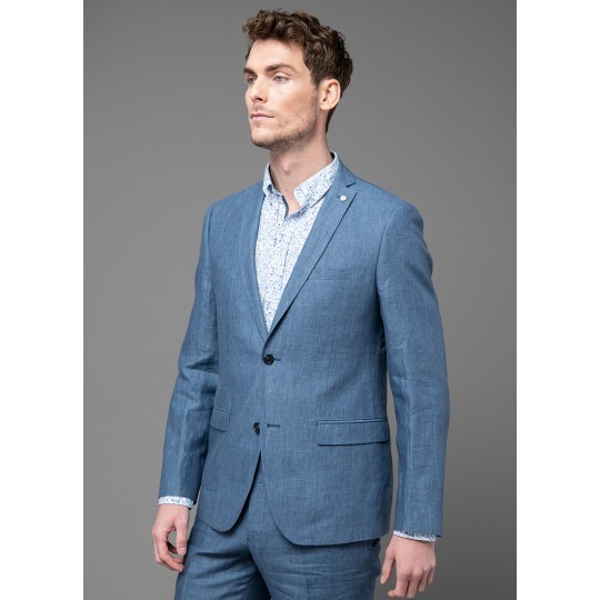 Fitted linen jacket Fitted linen jacket