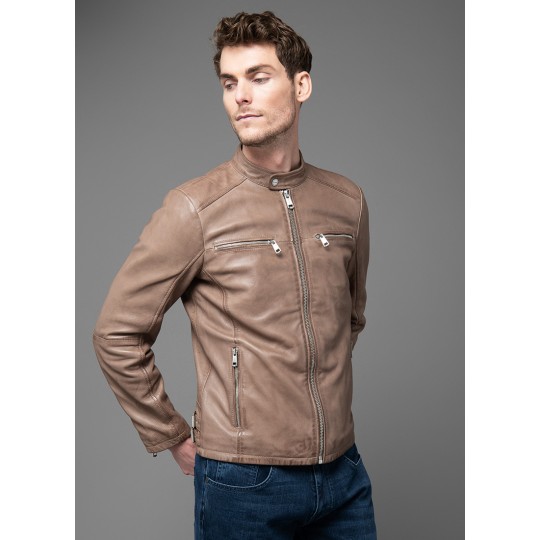 Blouson en cuir urbain Blouson en cuir urbain