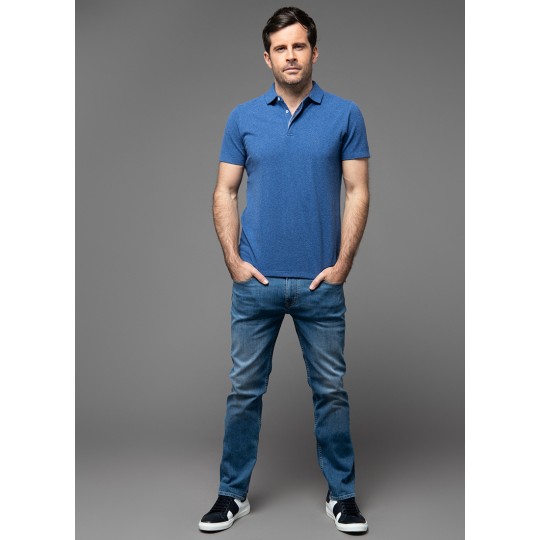 Jean droit bleu Jean droit bleu