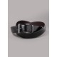 Leather black belt