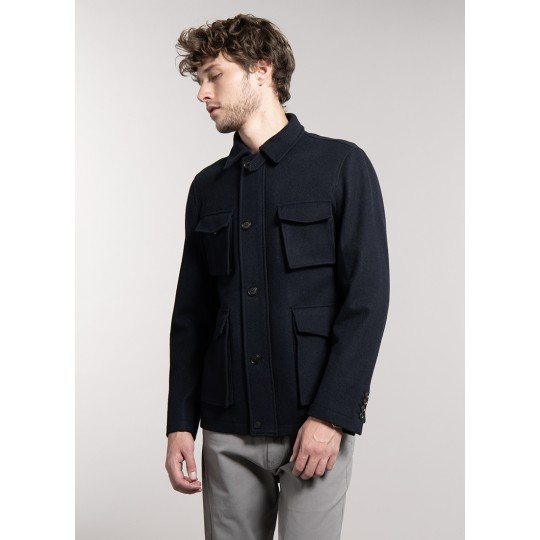 Short coat multipockets Short coat multipockets