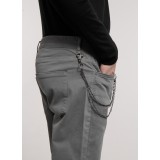 Pantalon 5 poches en coton stretch
