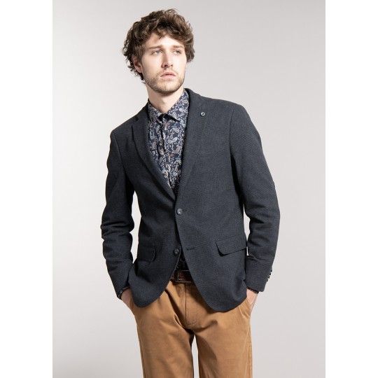 Jacket with elbow patches Jacket with elbow patches