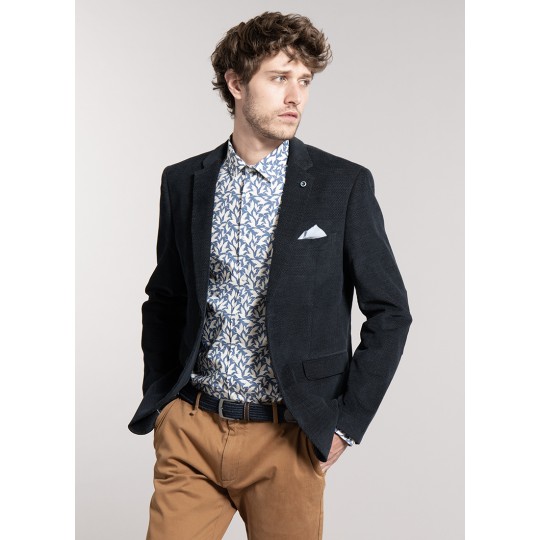 Velvet jacket with elbow patches Velvet jacket with elbow patches