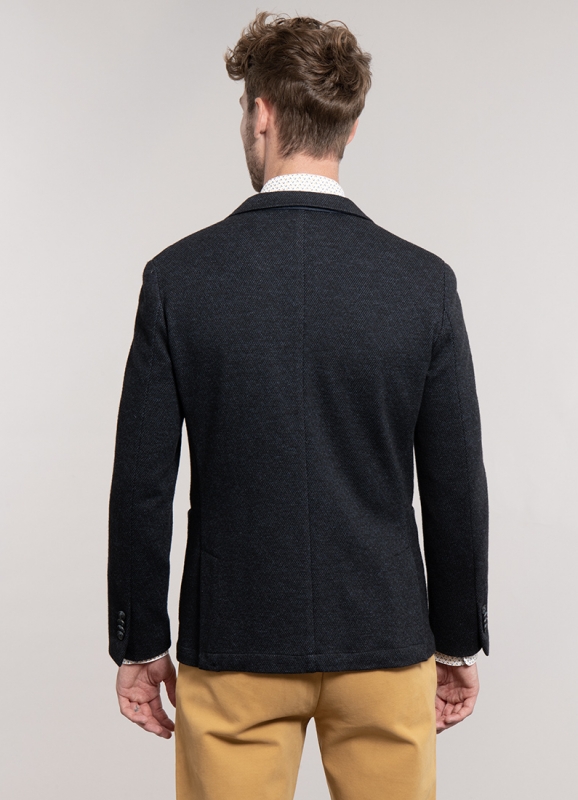Navy wool jacket