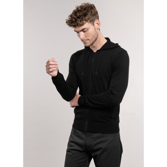 Hooded zipped vest Hooded zipped vest