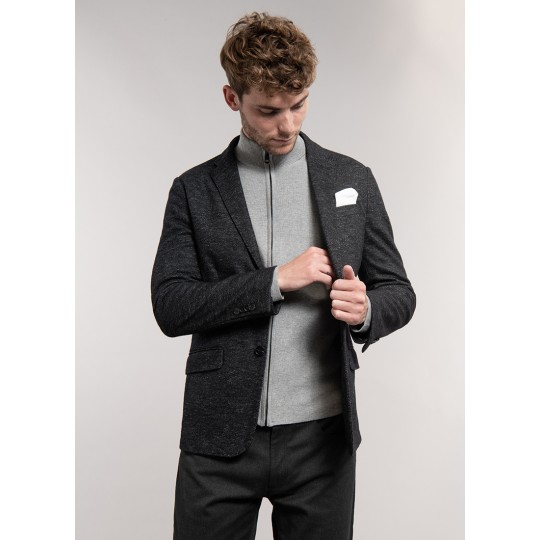 Half-lined black jacket Half-lined black jacket