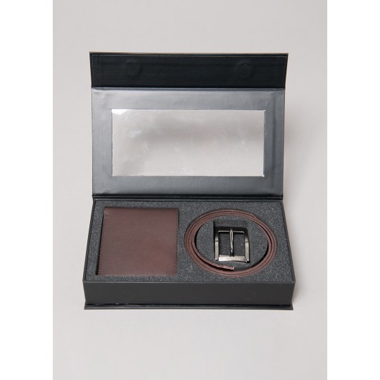 Belt and card holder box