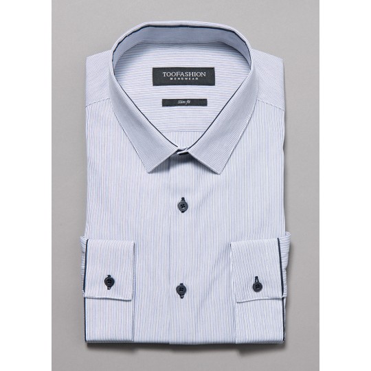 Chemise slim rayée Chemise slim rayée