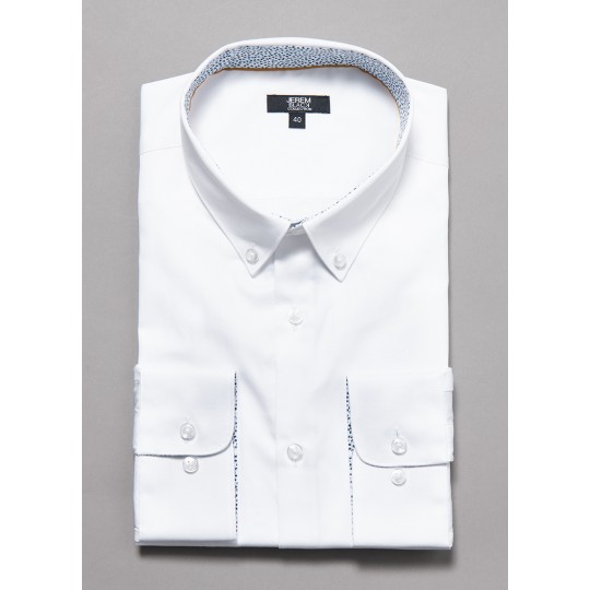 Chemise blanche en twill Chemise blanche en twill