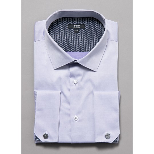 Twill shirt with cuff links
