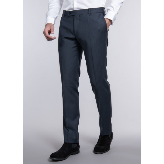 Pantalon en polylaine marine Pantalon en polylaine marine