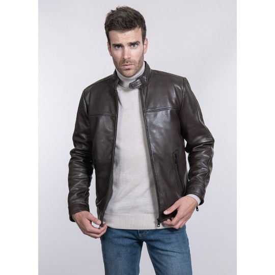 Urban leather jacket