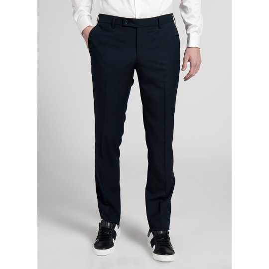 Suit pants with thin stripes
