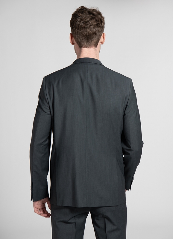 Washable suit jacket in polywool