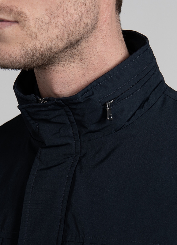multi pocket half jacket