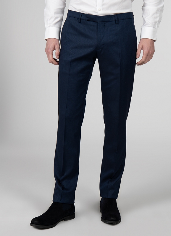 Pantalon de costume bleu marine