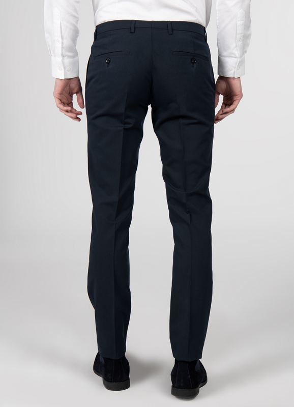 Plain suit trousers