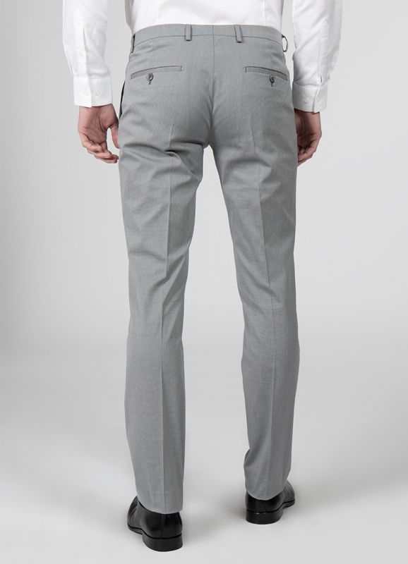 Pantalon tendance en tissus coton stretch
