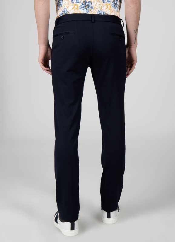 Pantalon de costume en maille