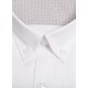 White fitted cotton shirt