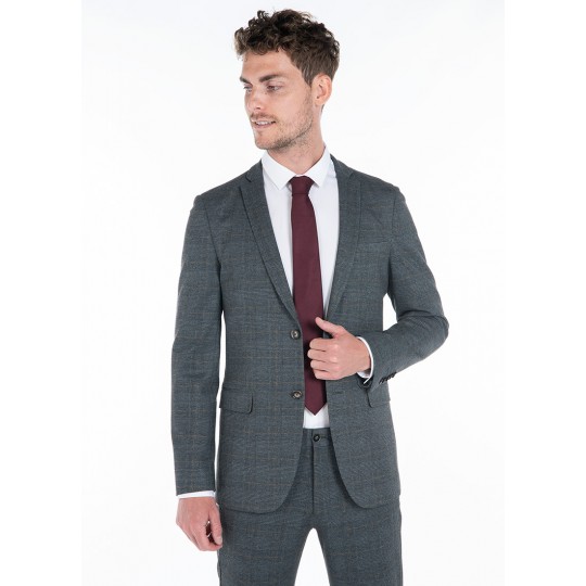 Knitted suit jacket
