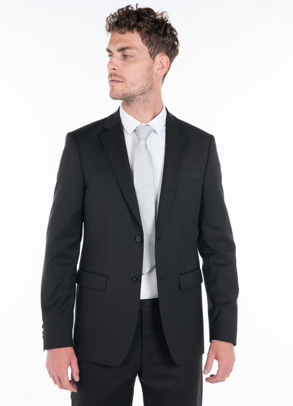 Suit jacket in virgin wool Cerruti fabric