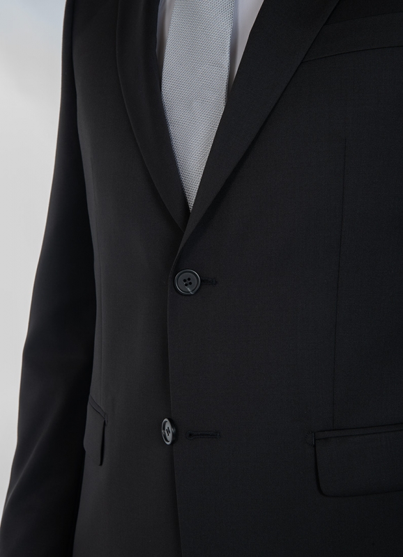 Suit jacket in virgin wool Cerruti fabric