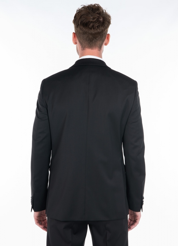 Suit jacket in virgin wool Cerruti fabric