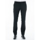 Pantalon de costume noir en laine