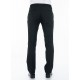 Pantalon de costume noir en laine
