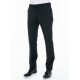 Pantalon de costume noir en laine