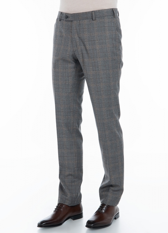 Pantalon de costume en laine 