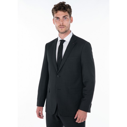 Semi plain suit jacket with NANO TREATMENT