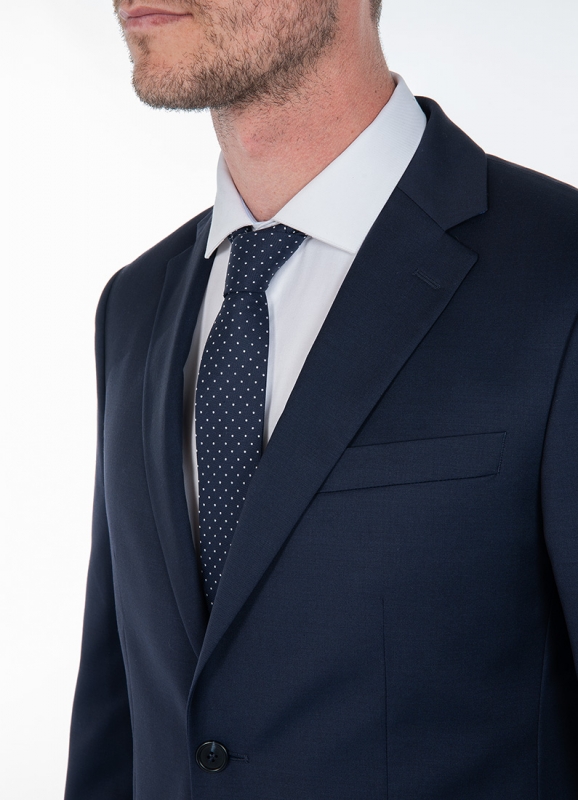 Suit jacket in virgin wool Cerruti fabric
