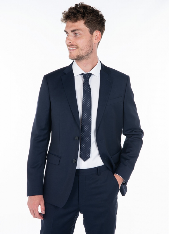 Suit jacket in virgin wool Cerruti fabric