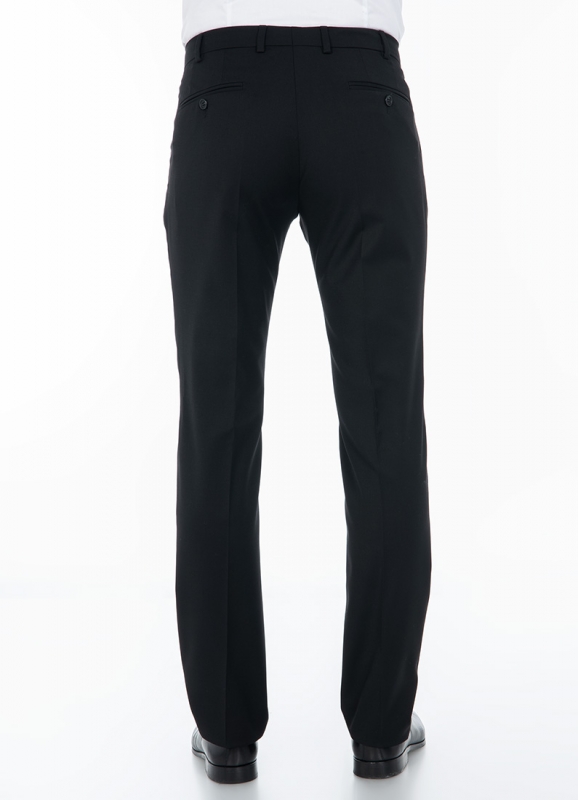 Pants in poly-wool fabric washable NANO TREATMENT