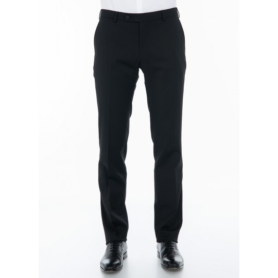 Pants in poly-wool fabric washable NANO TREATMENT Pants in poly-wool fabric washable NANO TREATMENT