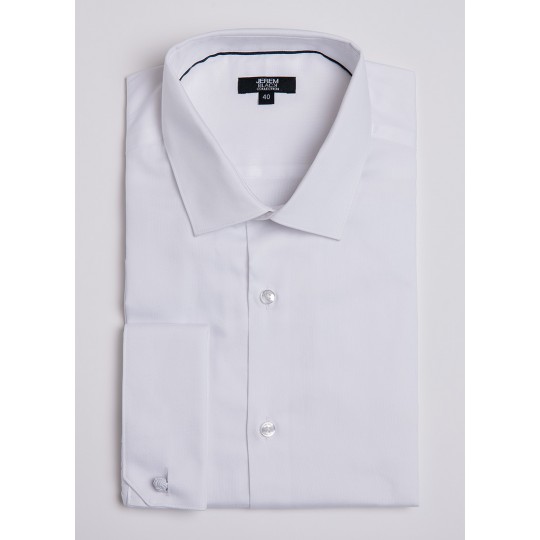 Chemise blanche avec passementeries