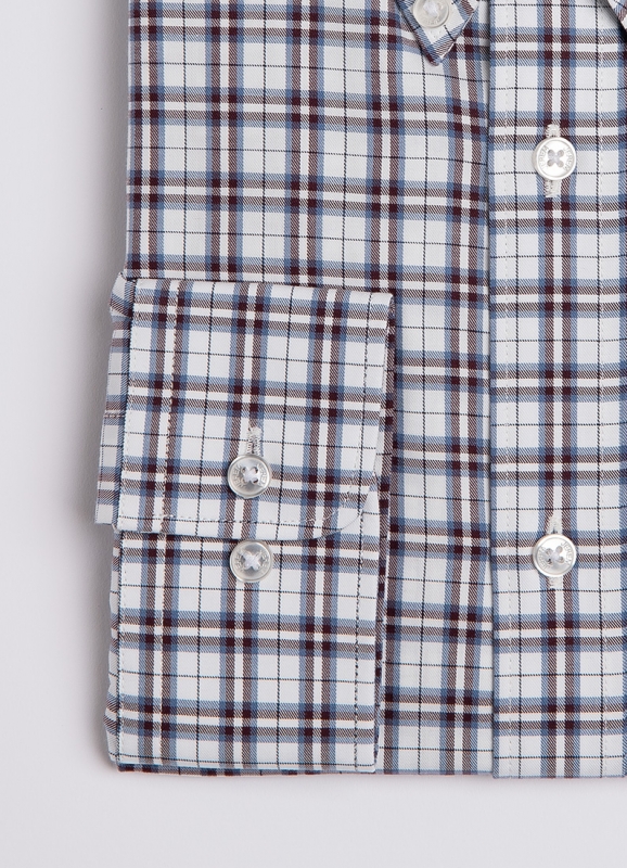 Chemise à carreaux