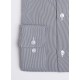Thin stripes shirt with treatment NO IRONING