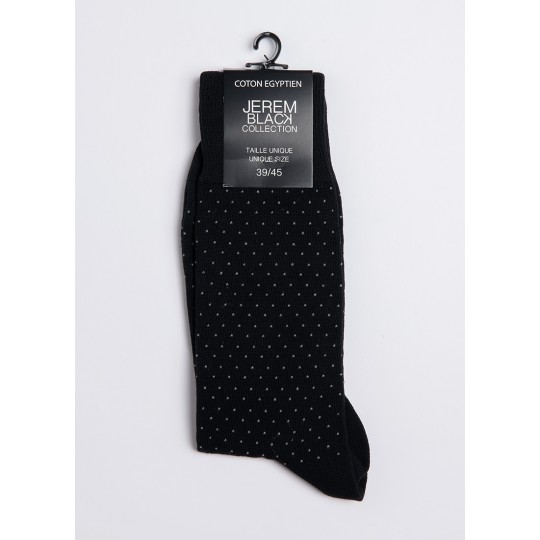 Socks with small dots