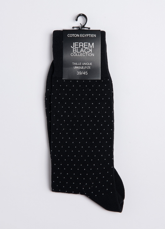 Socks with small dots