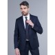 Jacket in wool fabric