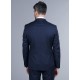 Jacket in wool fabric