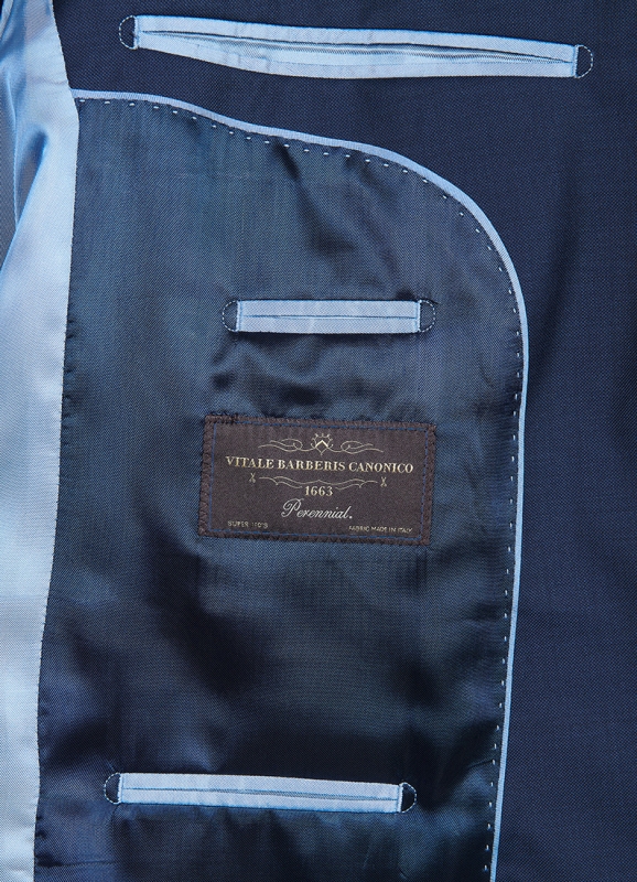 Jacket in wool fabric