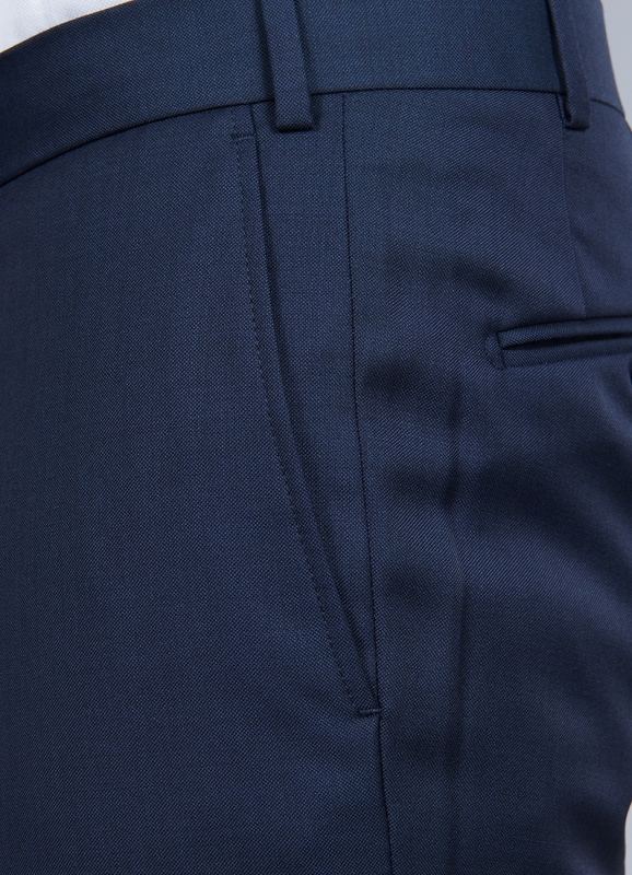 Pants in wool fabric 