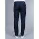 Pantalon de costume effet fil à fil 
