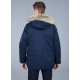 Jacket with removable facing and hood