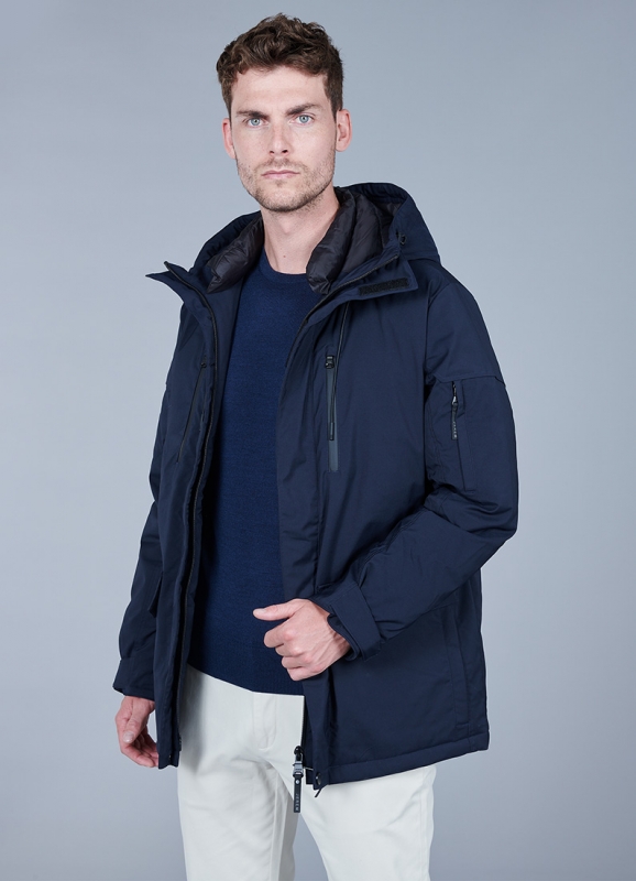 Parka en duvet avec capuche 